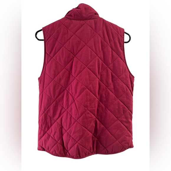 Miami pink quilted zip up vest - Picture 4 of 5